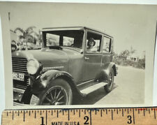 Photo 1927 DODGE 2 DOOR SEDAN CA License Plate Pasadena California Automobile 4E picture