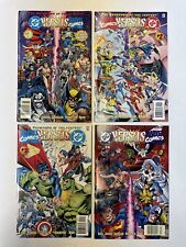 DC Versus Marvel #1-4 Complete Set, Avengers vs Justice League 1996 Crossover picture