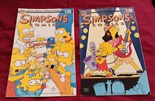 Lot Of 2 Simpsons Comics - Numbers 4 and 6 picture