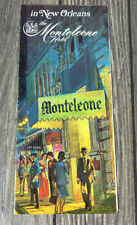 Vintage In New Orleans The Monteleone Hotel In The French Quarter Brochure  picture