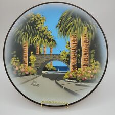 Decorative Plate Hand Painted Greece KOS Aegean Sea picture