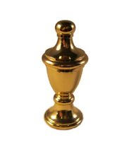 Lamp Finial-MODERN URN-Polished Brass Finish, Machined and Highly Detailed  picture