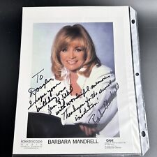 BARBARA MANDRELL AUTHENTIC AUTOGRAPHED 8
