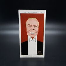1926 Player's Cigarettes Straight Line Caricatures #25 George Grossmith Tobacco picture