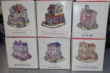 Vintage Lot 6 Liberty Falls Americana Collection Miniature Buildings NEW picture