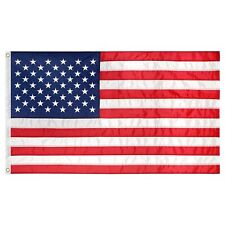 Super Tough 3Ft x 5Ft American Flag - Heavy Duty Polyester USA Flag with Embr... picture