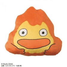Studio Ghibli Howl's Moving Castle Calcifer Cushion Plush Doll Animation NEW picture