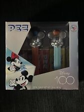 PEZ Disney 100  Gift Set  Released 2023 - Platinum Finish Mickey Mouse Minnie picture