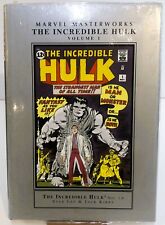 Marvel Masterworks The Incredible Hulk Vol 1 HCDJ 2003 Sealed picture