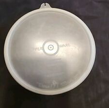 Vintage Tupperware Round Replacement Lid #227-17, clear  picture
