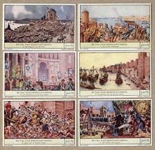 FALL of CONSTANTINOPLE 6 LIEBIG Trade Cards TURKEY City Scenes picture