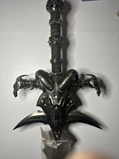 Licensed 2008 Ltd Edtn Frostmourne Sword Wall Hanger And Certificate Included picture