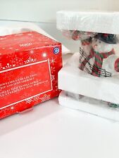AVON Snow Family Dip and Spreader Set 2003 Christmas Holiday NEW Collection picture