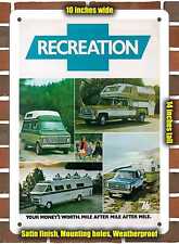 METAL SIGN - 1976 Chevy Recreation picture