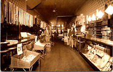 Real Photo RPPC Postcard  Kansas Interior of Store picture
