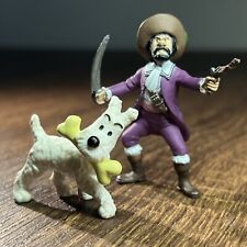Tintin - Snowy & Haddock - Lot Of 2 PVC Figures - Vintage - Plastoy Bully Herge picture