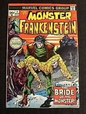 Marvel Comics The Monster Of Frankenstein Vol.1, #2 Mike Ploog Cover Art, 1973. picture
