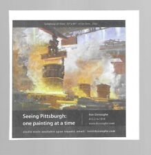 Ron Donoughe Symphony of Steel Seeing Pittsburgh One Painting At a Time 2022 Ad picture