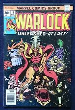 WARLOCK #15 ('76) FN, off white pages, Jim Starlin, Gamora Appearance picture