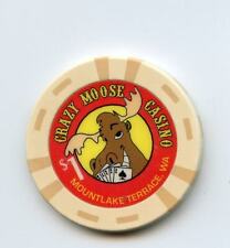 1.00 Chip from the Crazy Moose Casino Mountlake Terrace Washington picture