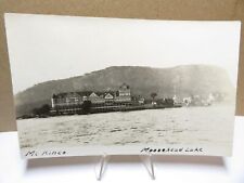 Mt Kineo Moosehead Lake ME RPPC Postcard 1909 picture