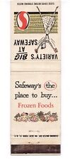 c1950s Safeway Supermarket Grocery Store MCM Vintage Matchbook Cover picture