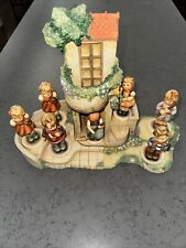 Goebel Torhaus Garten Display with 7 Miniature Hummel Figurines picture