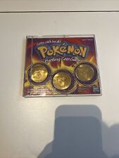 Vintage Pokémon 1999 Battling Coin Game Nintendo Hasbro Gotta Catch ‘em All picture