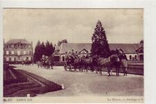 CPA 50 NORMANDY SAINT-LO Le Haras - 6 horse couplings - 1930 animated picture