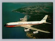 Postcard Braniff International BI Airways El Dorado Boeing 707 Super Jet BB46 picture