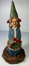 HOLLY-R 1991~Tom Clark Gnome~Cairn Item #5174~Edition #32~Christmas~w/Story picture