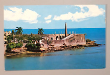Vintage Postcard Panama - LAS BOVEDAS Seawall City of Panama French Plaza picture