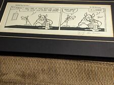 Hagar the Horrible Comic Strip by Dik Browne Framed Signed Chris Browne 25 / 450 picture