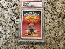 1985 Topps Garbage Pail Kids Series 1 #8a ADAM BOMB  - Cheater - PSA 9 - Mint picture