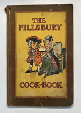 1914 PILLSBURY FLOUR Illustrated COOKBOOK Antique Vintage cookery recipes ads picture