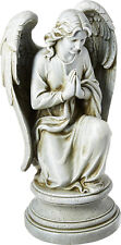New 17 Inch Praying Angel Kneeling Garden Lawn Memorial Statue Figure 40063 picture