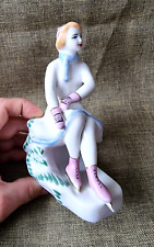 Porcelain figurine  Figure skating Figure skater Polonne porcelain Vintage USSR picture