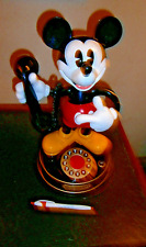 Vintage Classic Mickey Mouse Animated Talking Telephone Disney Phone  picture