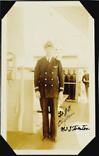 c1934 Military Photo USS Trenton (CL-11) Lieutenant Junior Grade Joseph Clifton picture