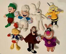 1997 General Mills Breakfast Babies Stuffed Toys Complete Set of 7 with Tags picture