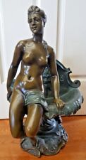 AN IMPORTANT 18TH CENTURY 1718  CONTINENTAL BRONZE STATUE A GIRL ON FOUNTAIN   picture