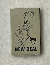 Vintage NEW DEAL Roosevelt Jazz Club Soho New York City Unstruck match Book picture