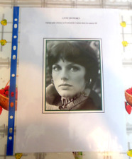 ANNY DUPEREY AUTOGRAPH IN POUCH 21 X 30 CM picture
