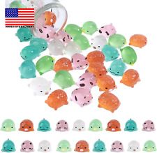 50 Pcs Cute and Slightly Sea Life Style Resin Tiny Animals Mini Glow Creatures M picture