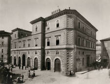 View of the former Town hall Terni Umbria Italy 1908-1909 Old Photo picture