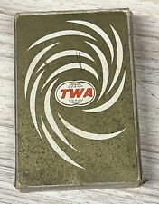 TWA Airlines Playing Cards Gold Pack Deck picture