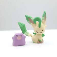 Pokemon Ditto Leafeon mini figure gacha toy 1