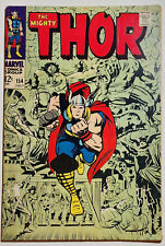 The Mighty THOR 154 by Jack Kirby and Stan Lee,  1st MANGOG picture