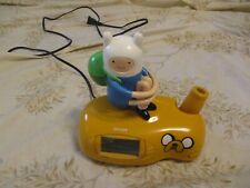 RARE JAKE & FINN ADVENTURE TIMES PROJECTION ALARM CLOCK WORKS GREAT picture