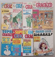 (Lot of 8) 1980s Vintage Cracked, Super Sized and King Sized G/VG 